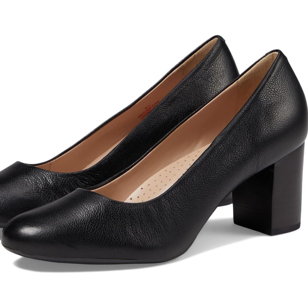 NWT Marc Joseph Black Mid Town Pumps Heels Size 10
